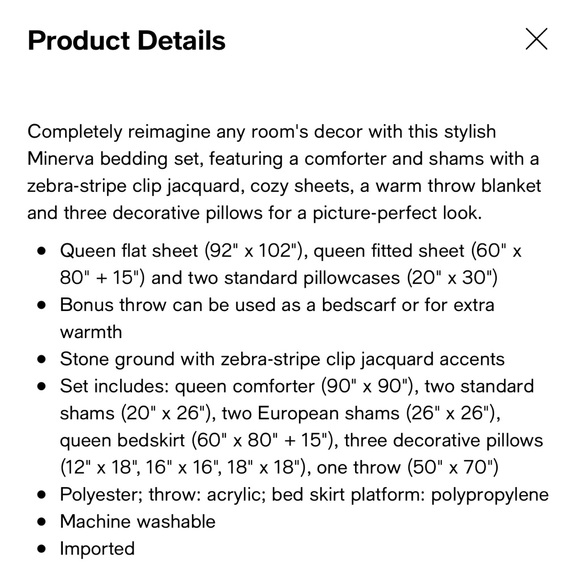 JLA HOME QUEEN COMFORTER SET - Picture 2 of 9